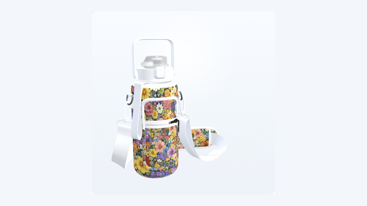 1.9L塑料运动水壶+套 商品图